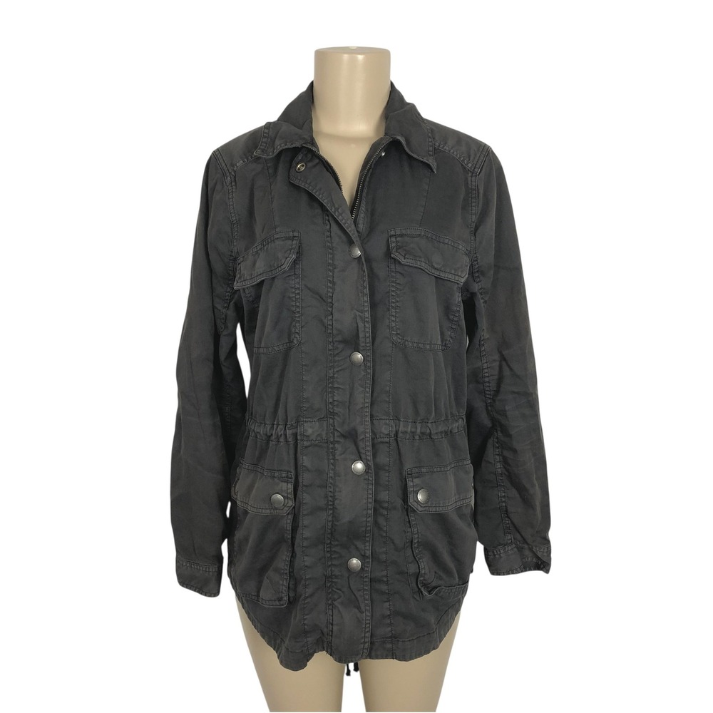 American Eagle Military Utility Cargo Jacket Type AE-177 Womens Size Medium Gray
